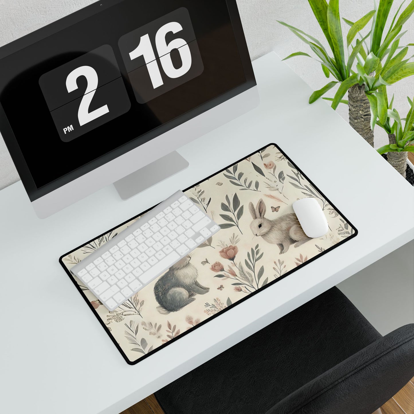 Cottagecore Deskmat Bunny Mousepad