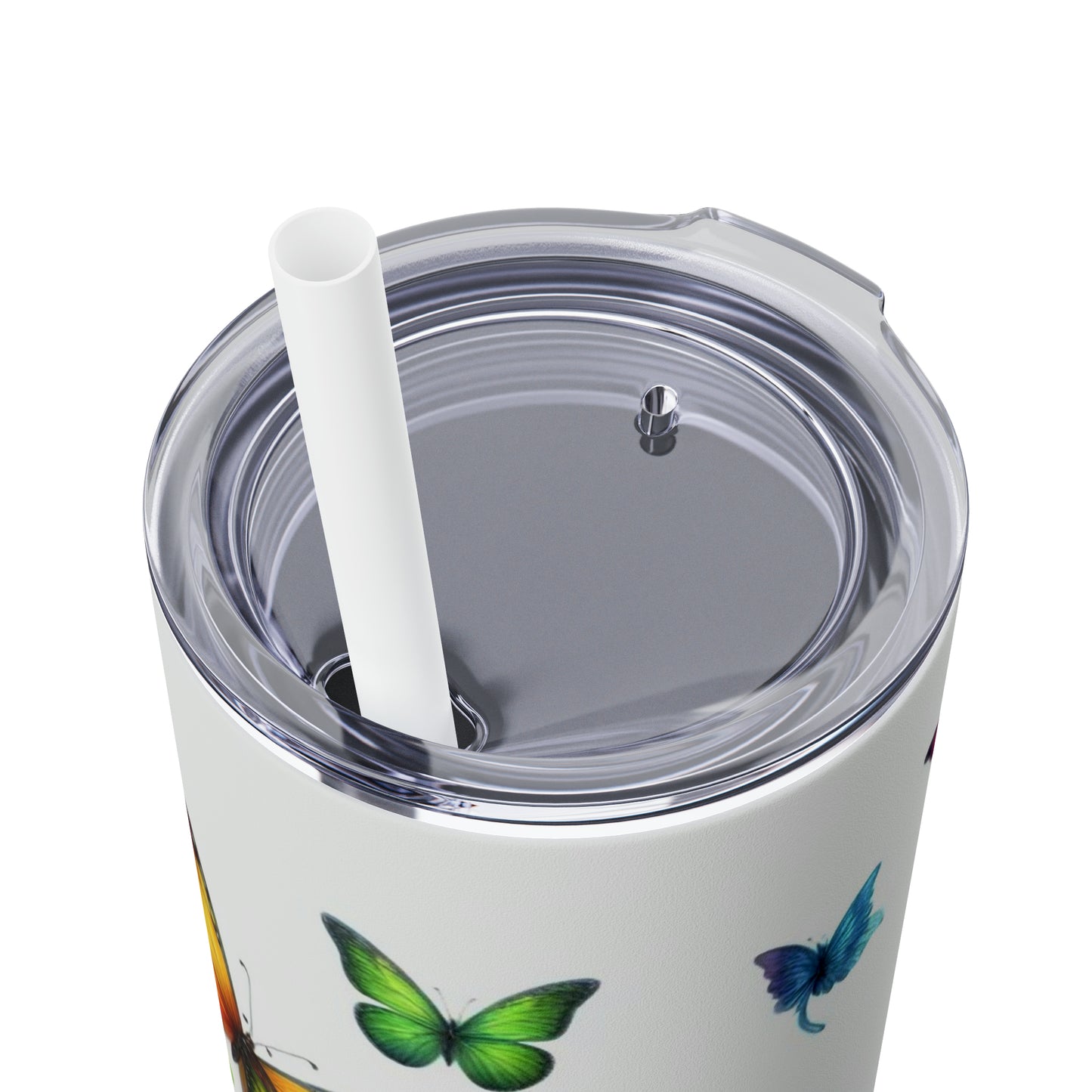 Rainbow Butterfly Tumbler 20oz