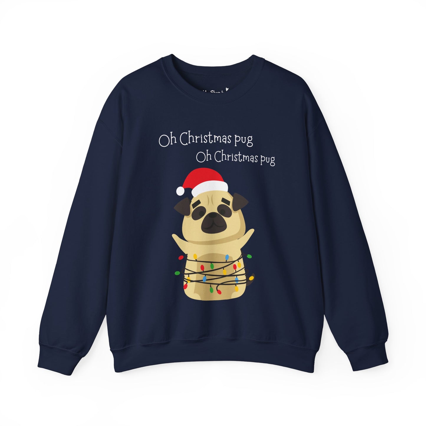 Christmas Pug Sweatshirt