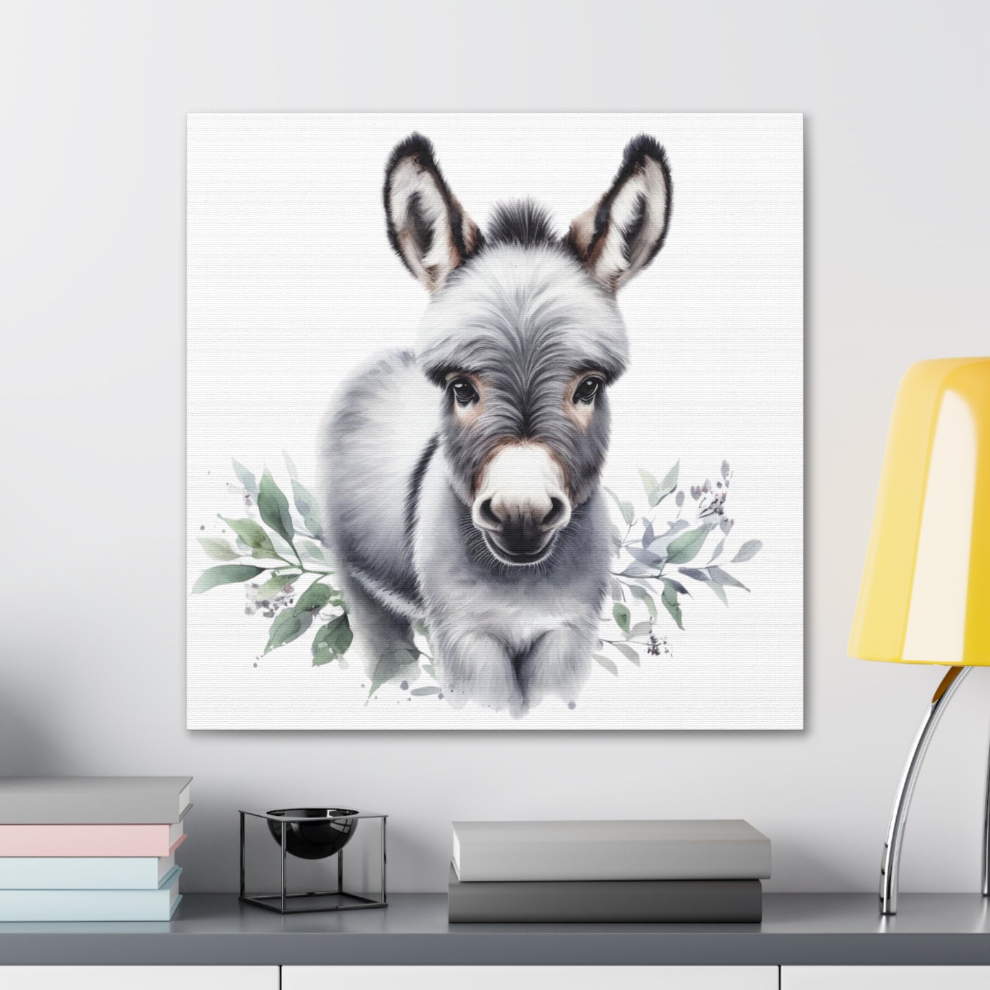 Mini donkey painting
