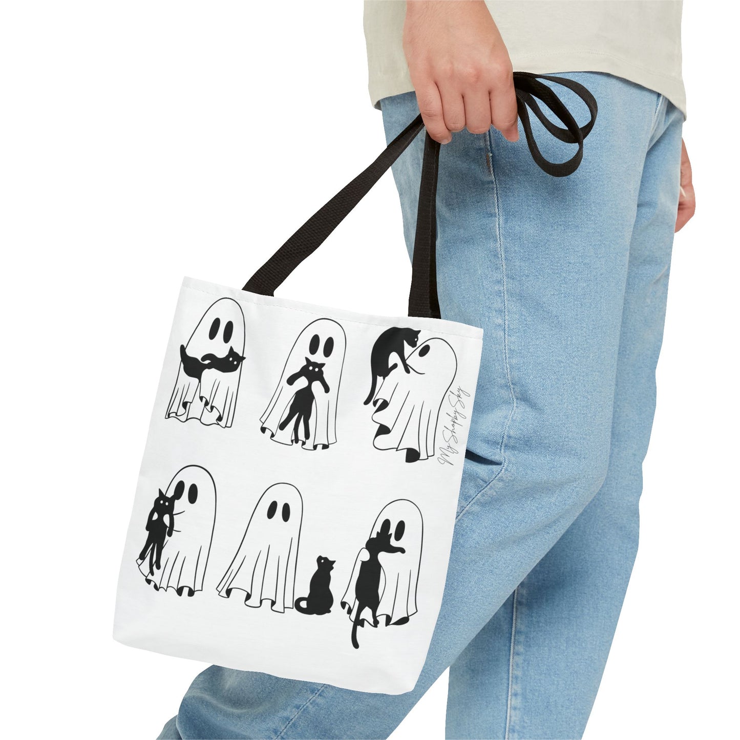 Halloween Bag Ghost Cat
