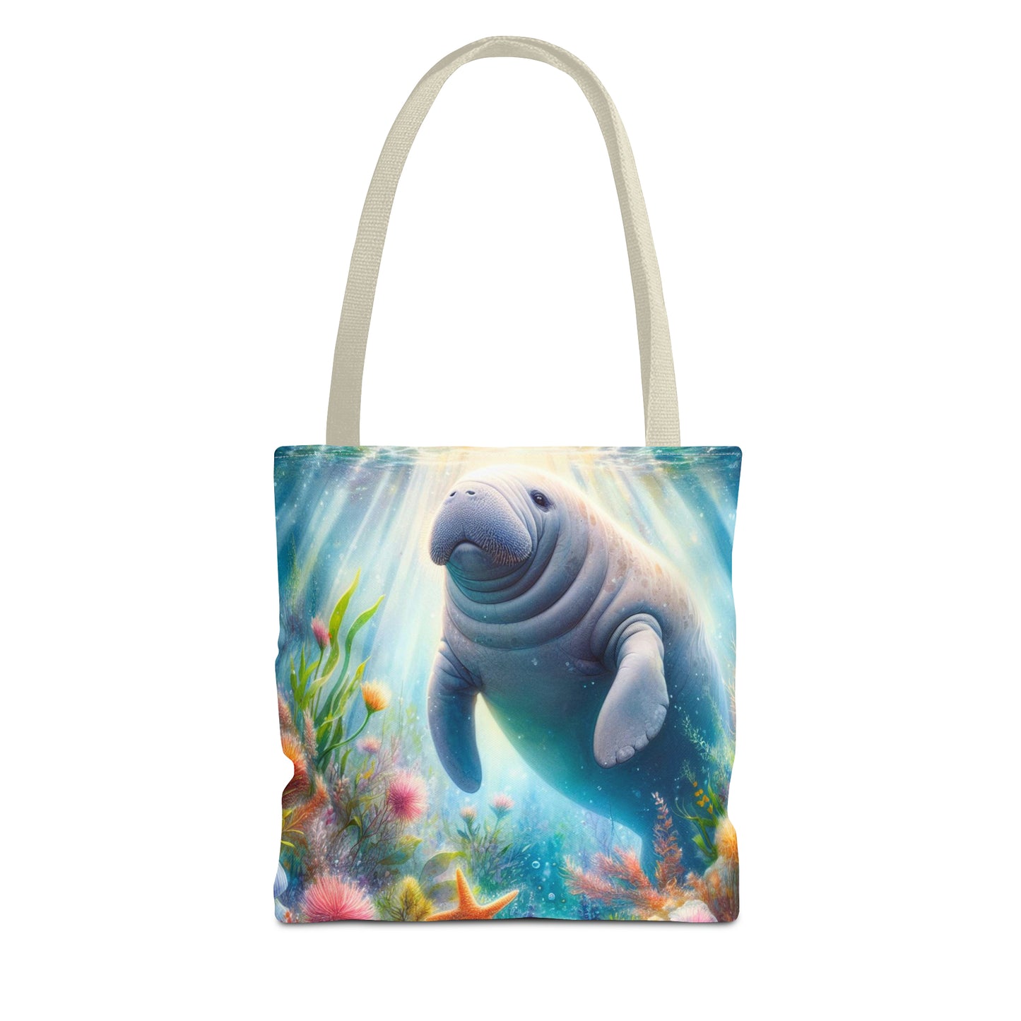 Manatee tote bag