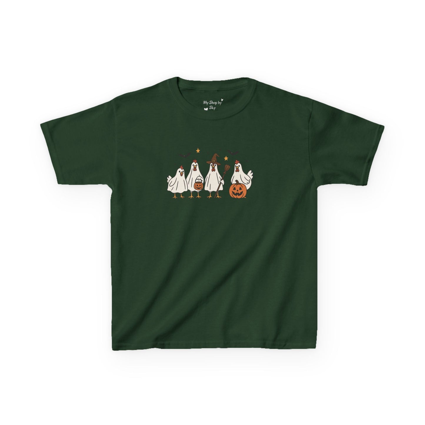Kids Halloween Chicken Tee