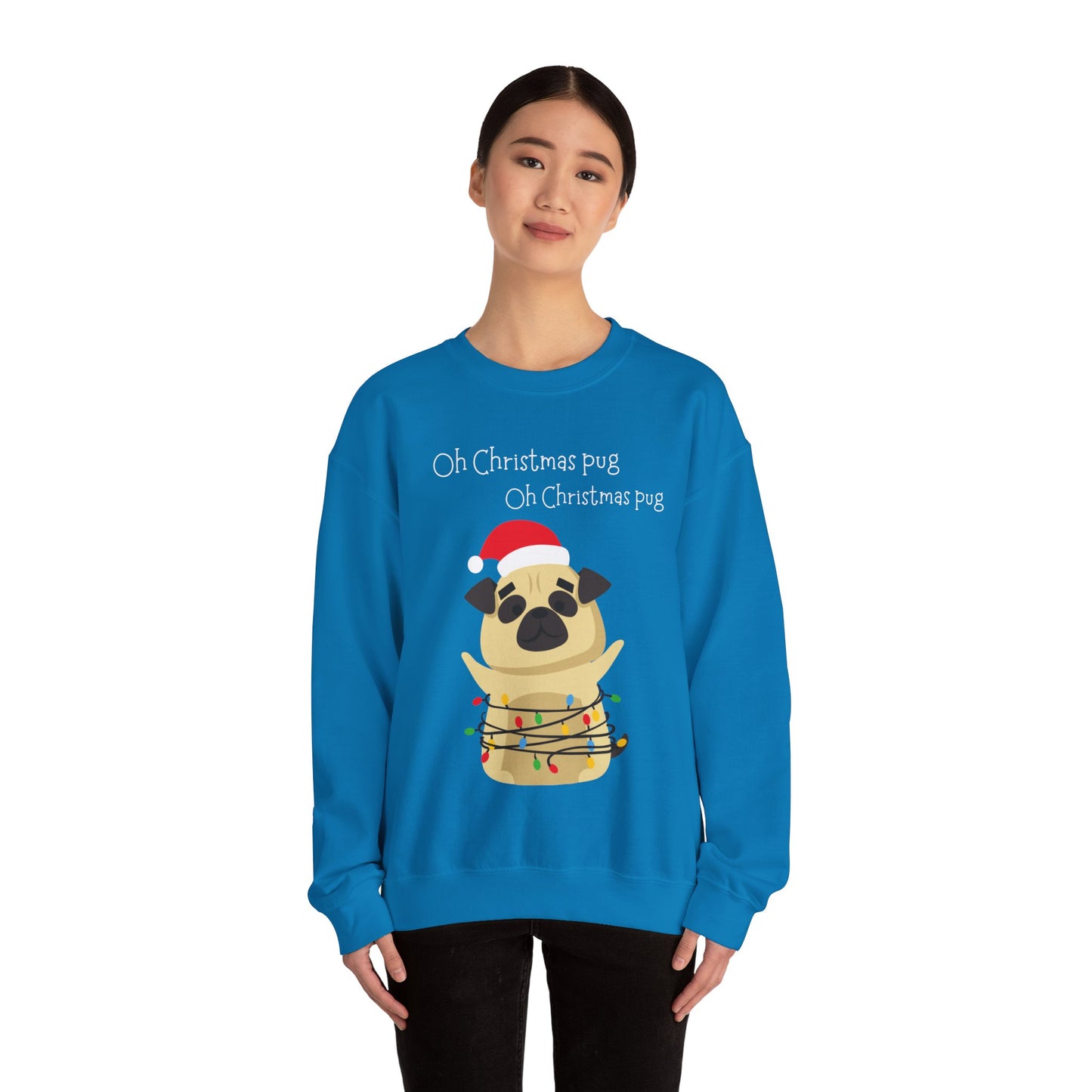 Christmas Pug Sweatshirt