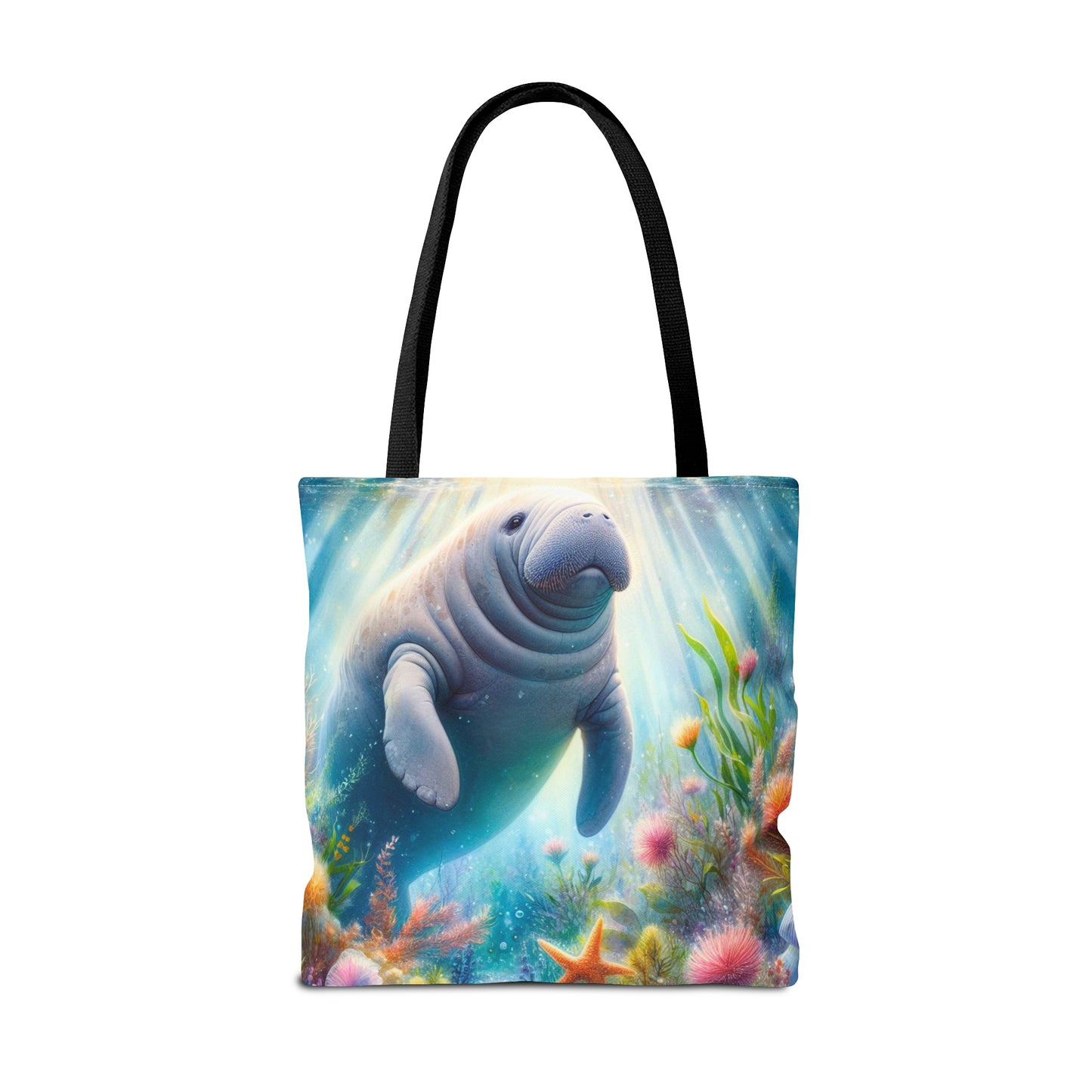 Manatee tote bag