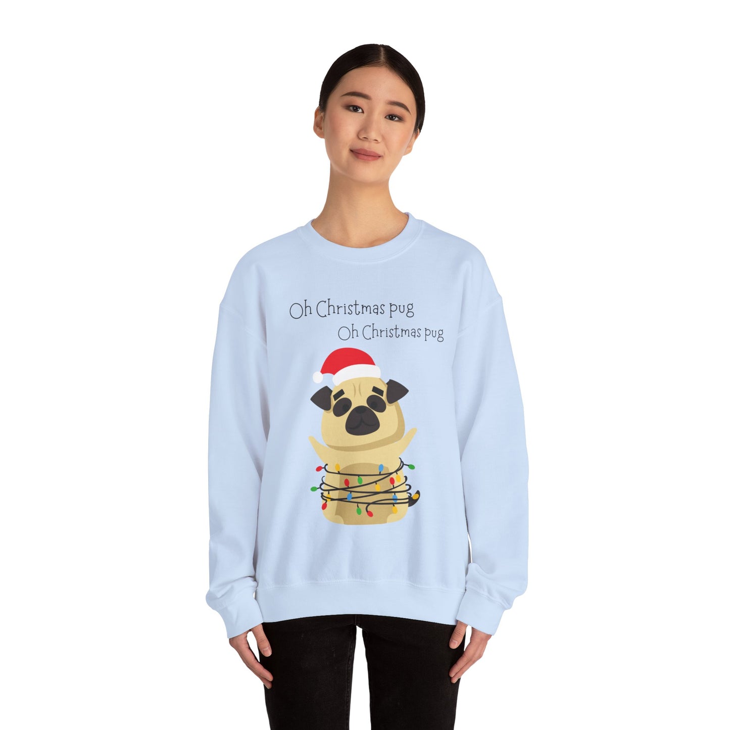 Christmas Pug Sweatshirt