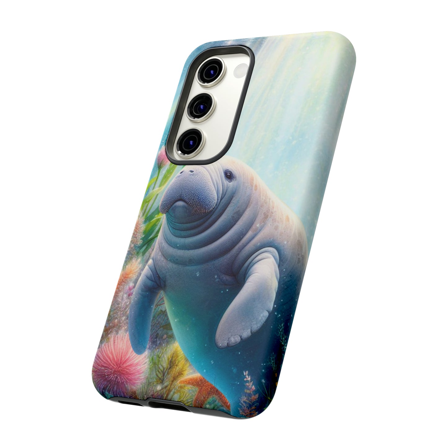 Manatee phone case protective