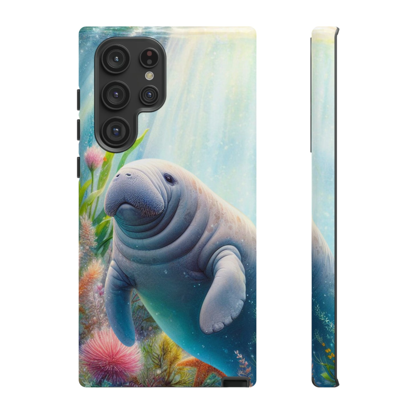 Manatee phone case protective