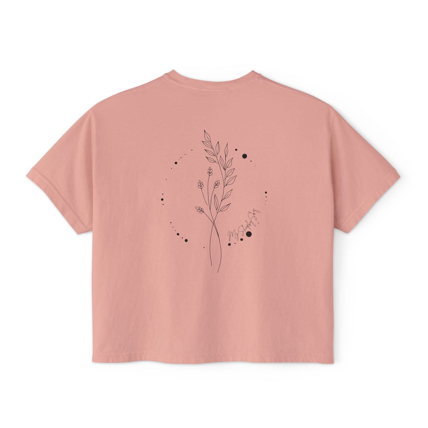 Flower Boxy Tee Women's