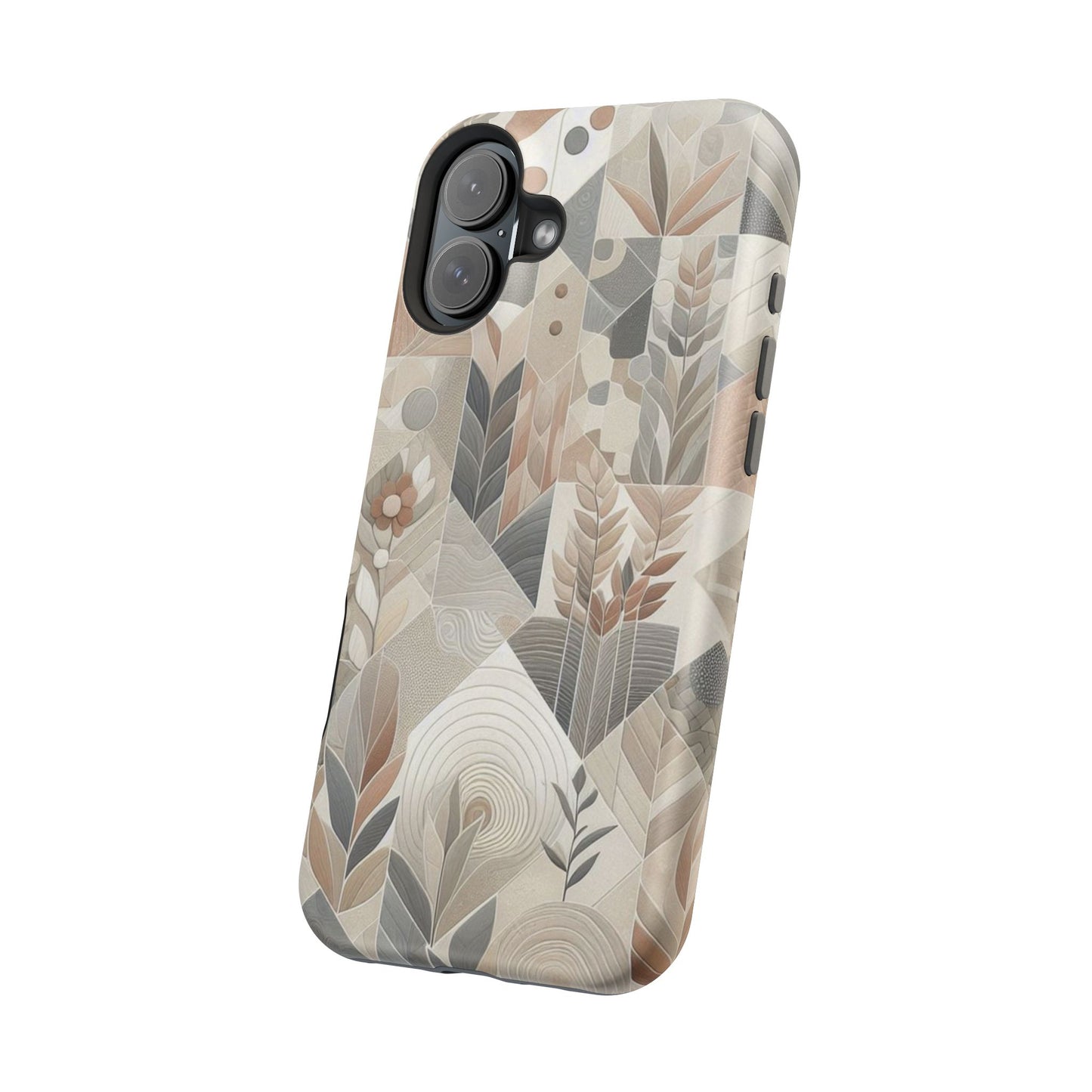 Boho Mosaic Phone Case Magnetic