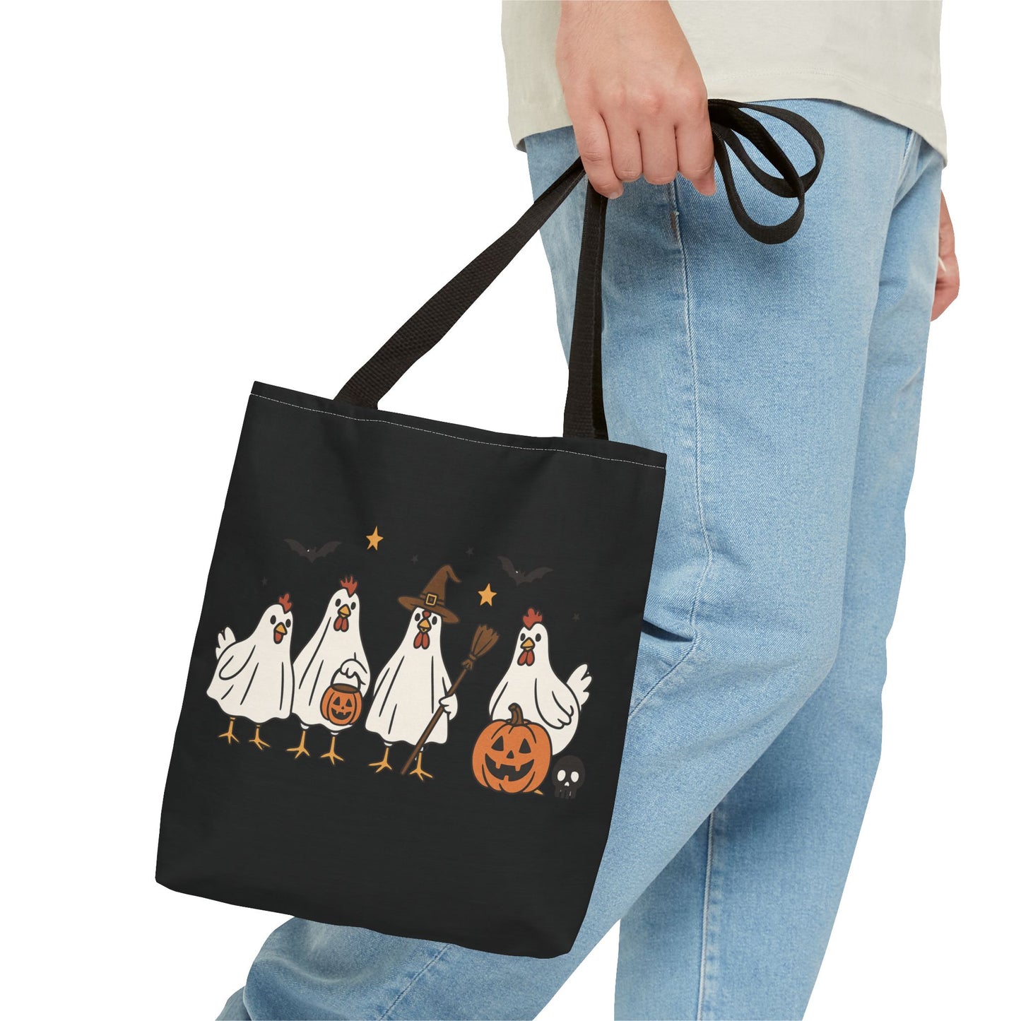 Chicken Halloween Tote Bag