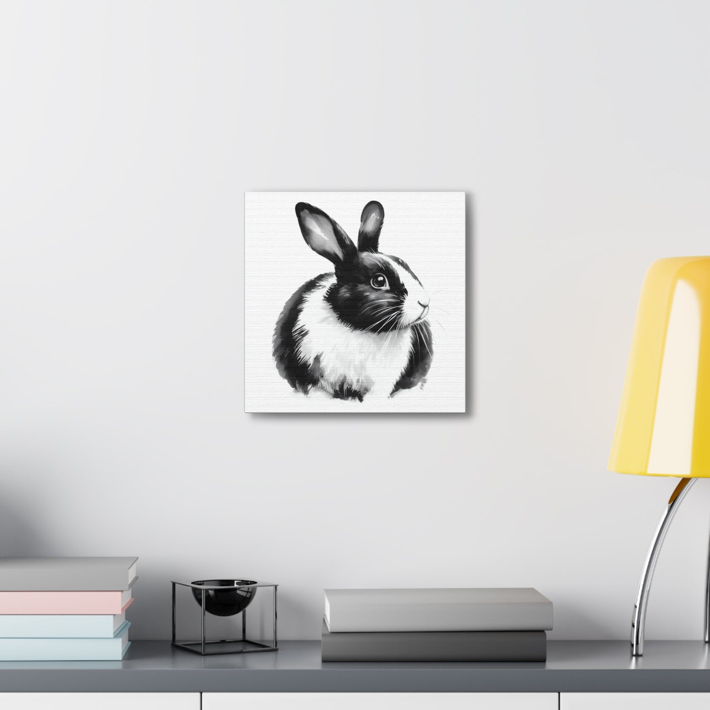 Bunny painting Dutch banded