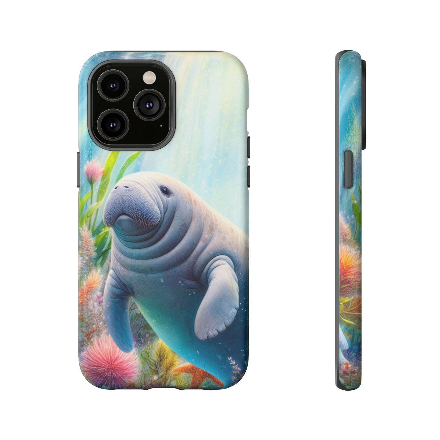 Manatee phone case protective