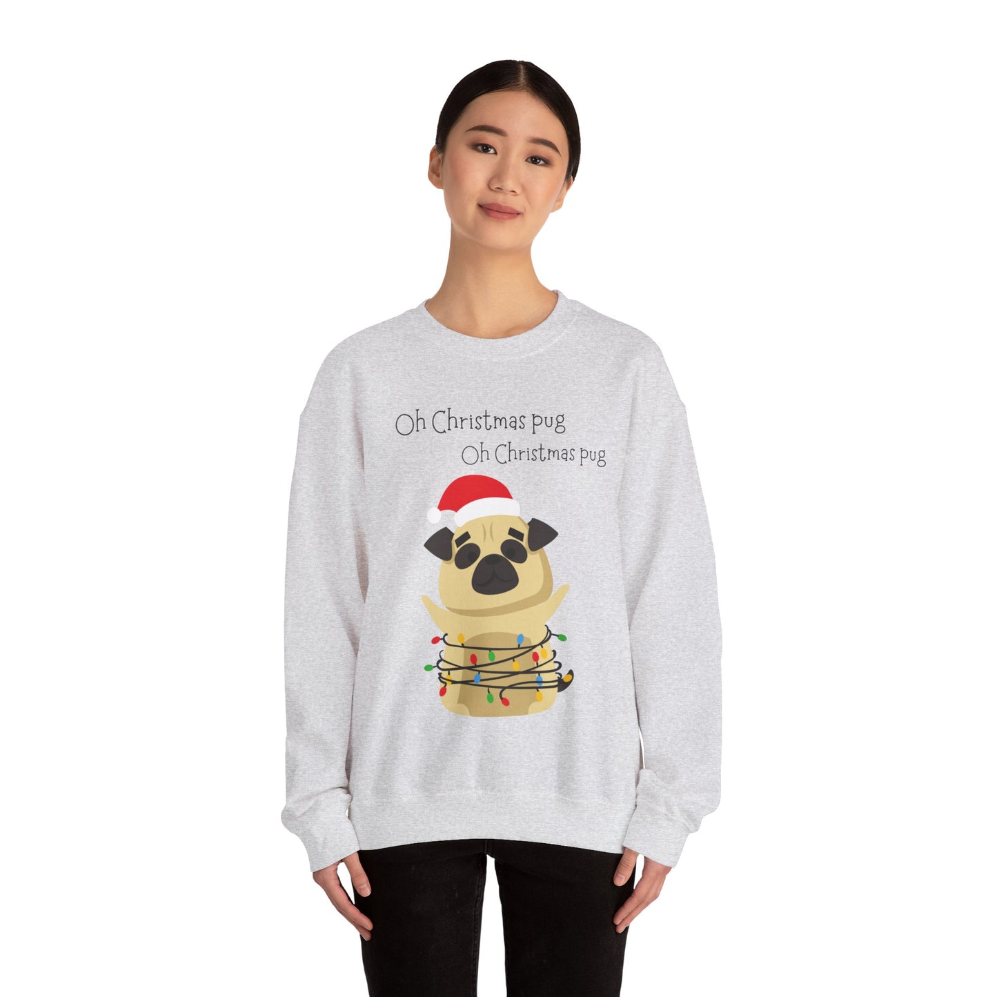 Christmas Pug Sweatshirt