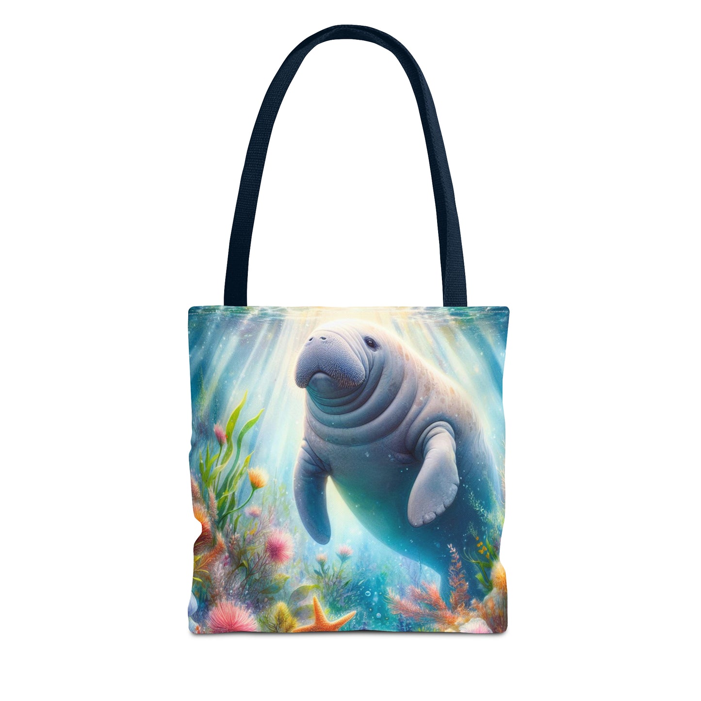 Manatee tote bag
