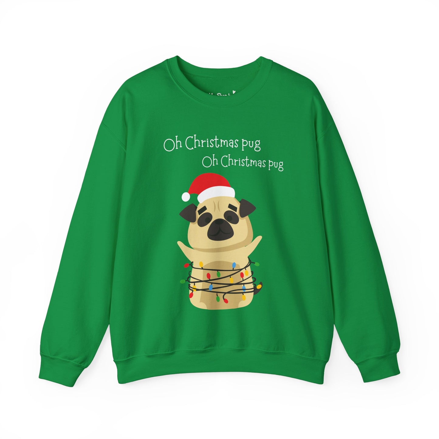 Christmas Pug Sweatshirt