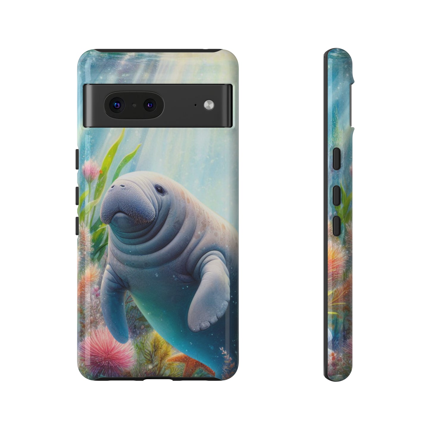 Manatee phone case protective