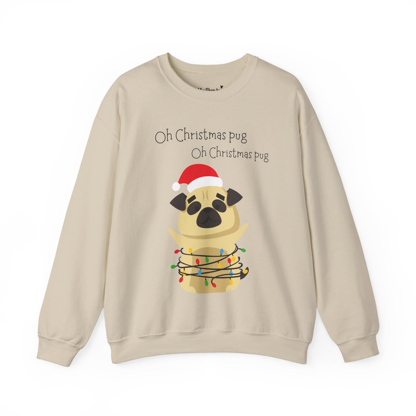 Christmas Pug Sweatshirt