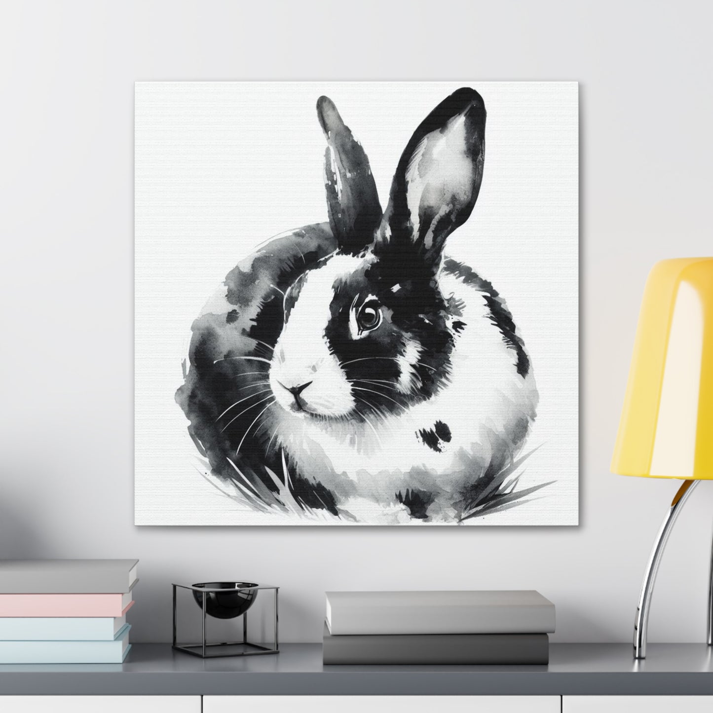 Bunny painting Dutch banded