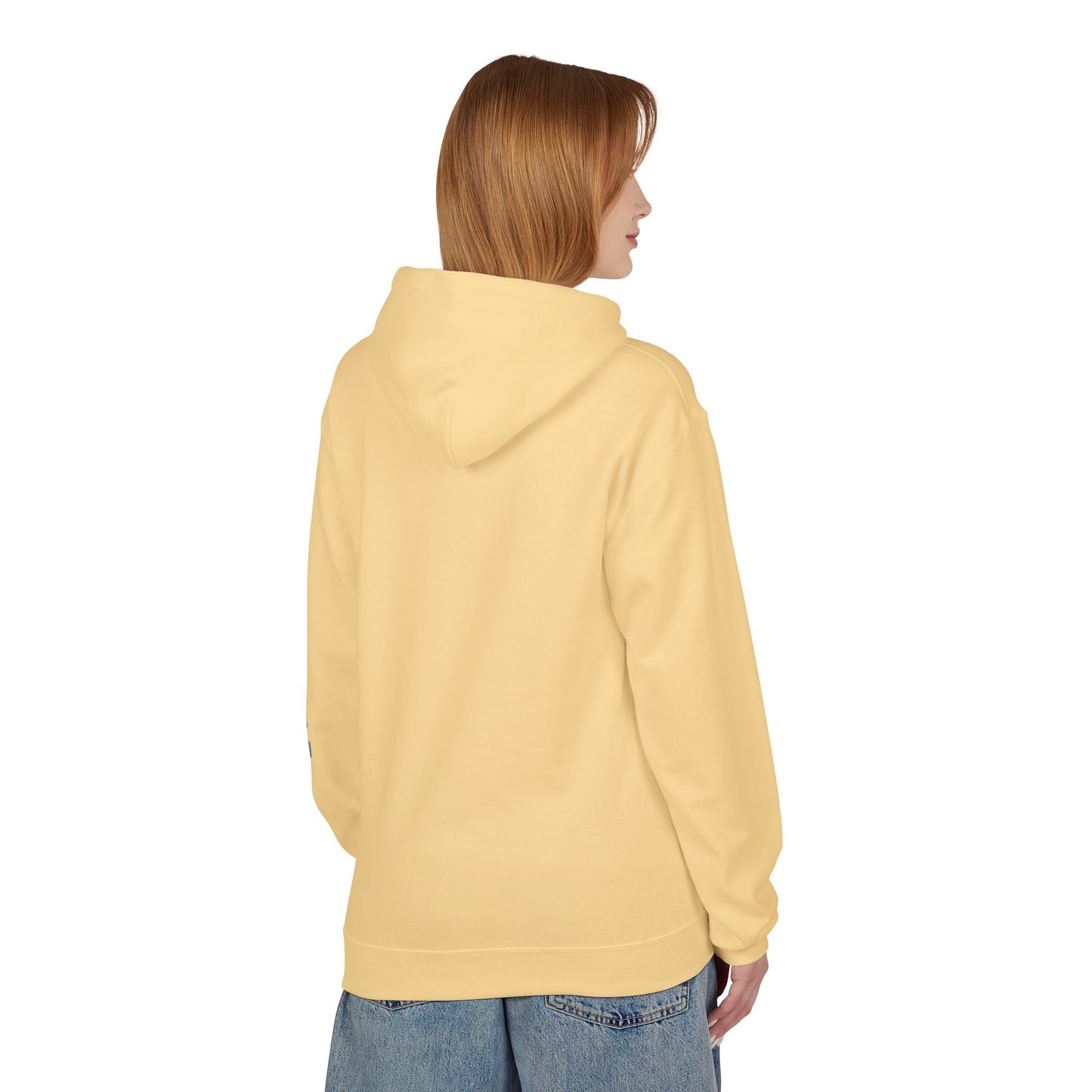 Teal/Purple Smiley Face Hoodie and 'Happiness' Sleeve Design