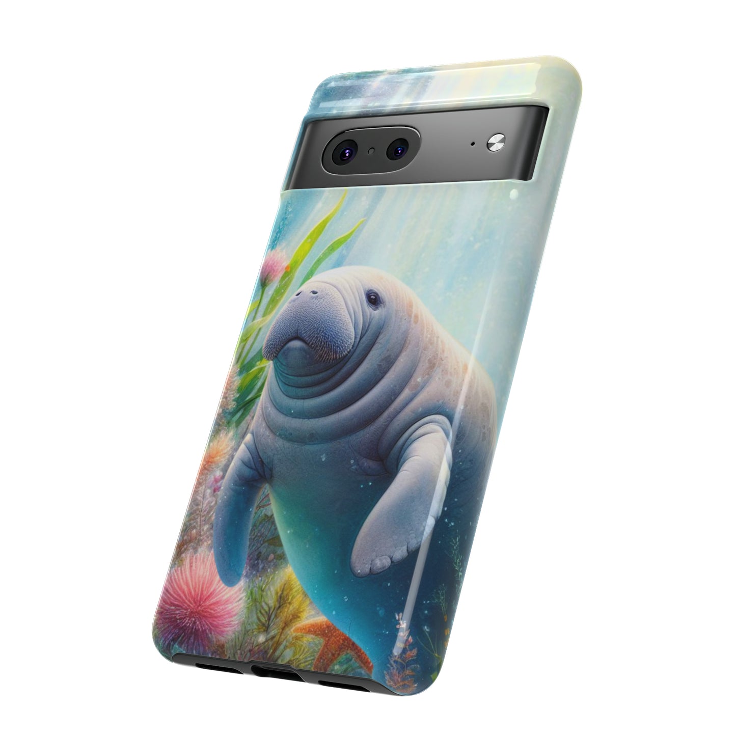 Manatee phone case protective
