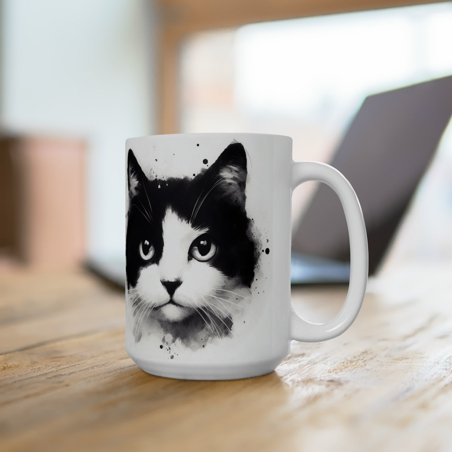 Cat Mug 15oz