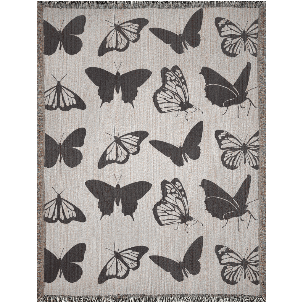 Simple Woven Butterfly Blanket