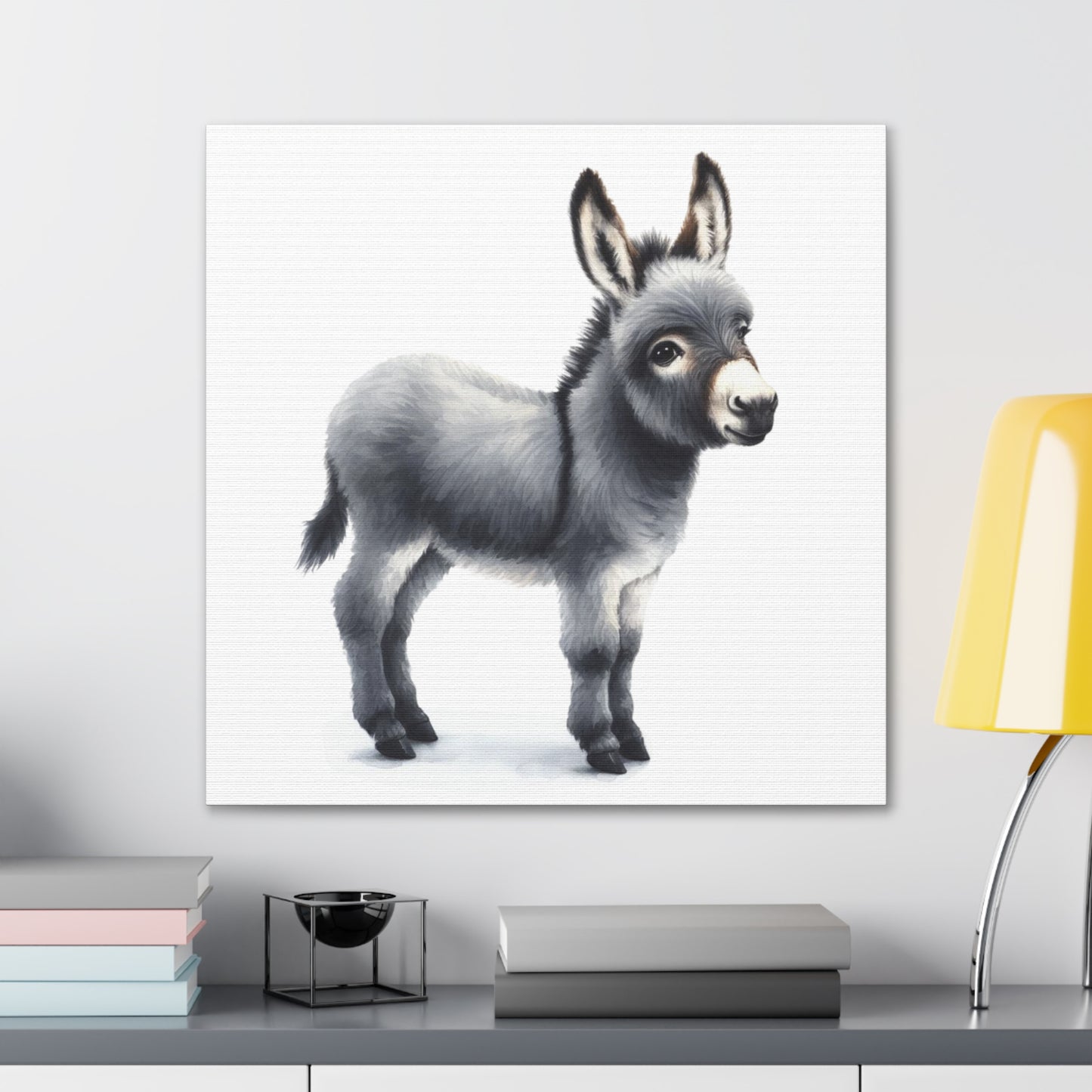 Mini donkey painting