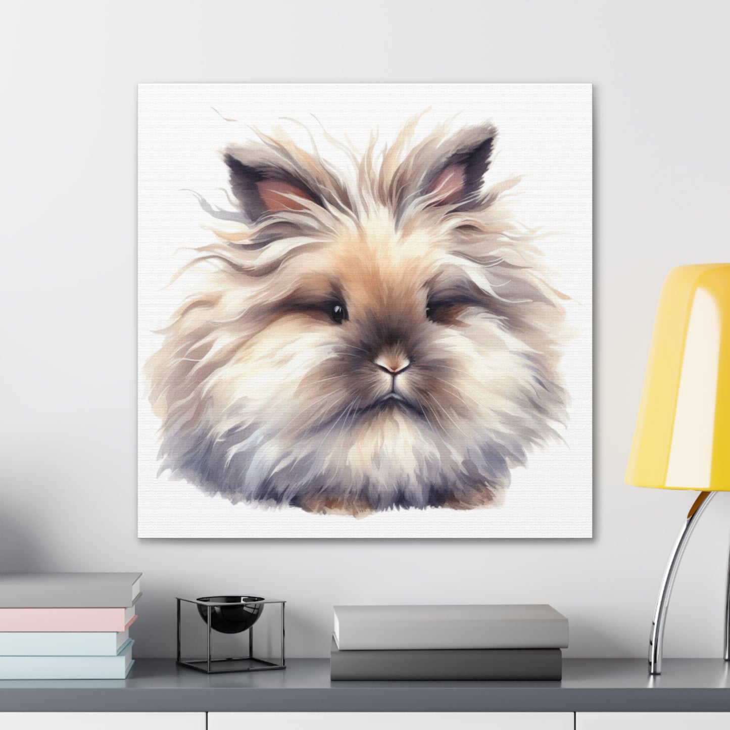 Fluffy Bunny painting