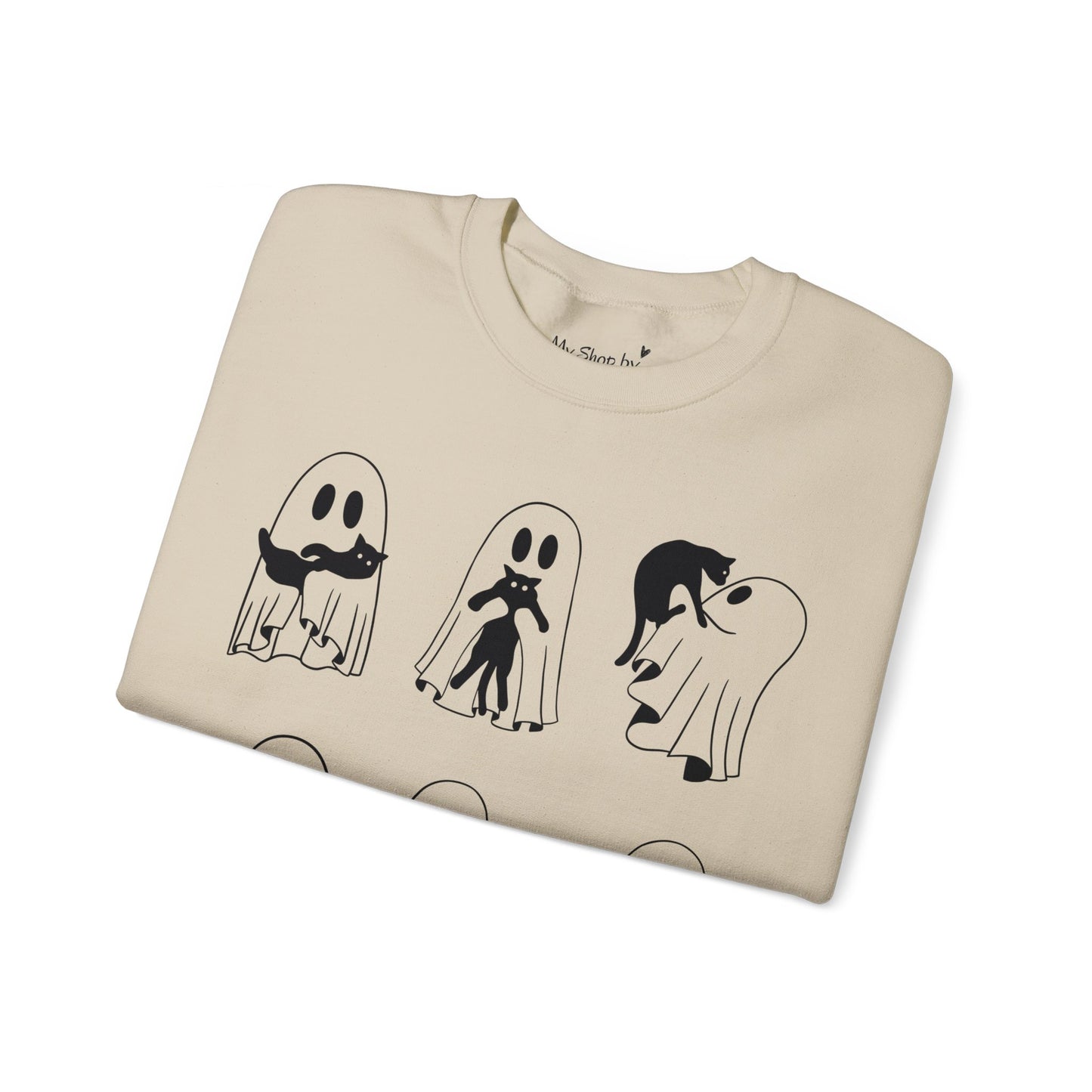 Ghost Cat Sweatshirt