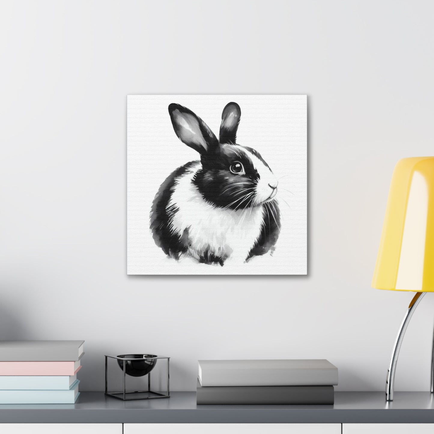 Bunny painting Dutch banded