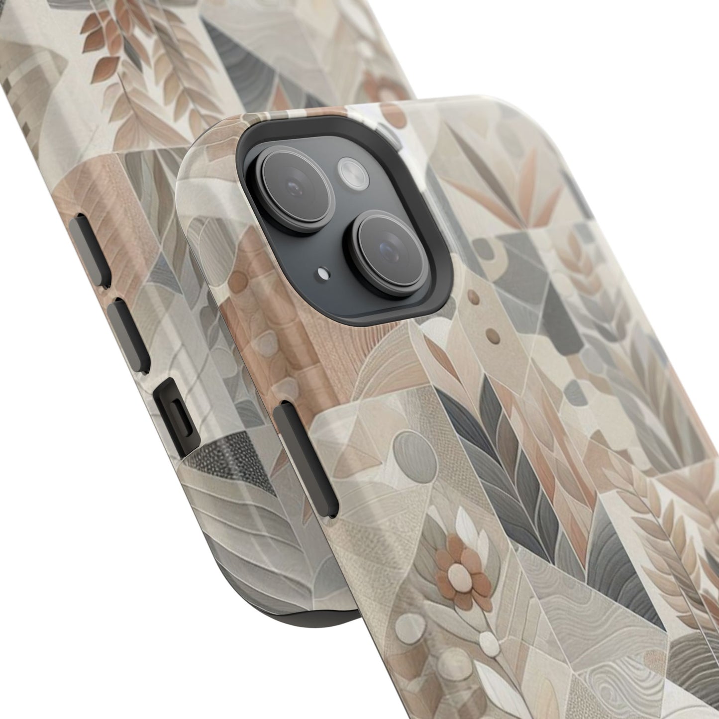 Boho Mosaic Phone Case Magnetic