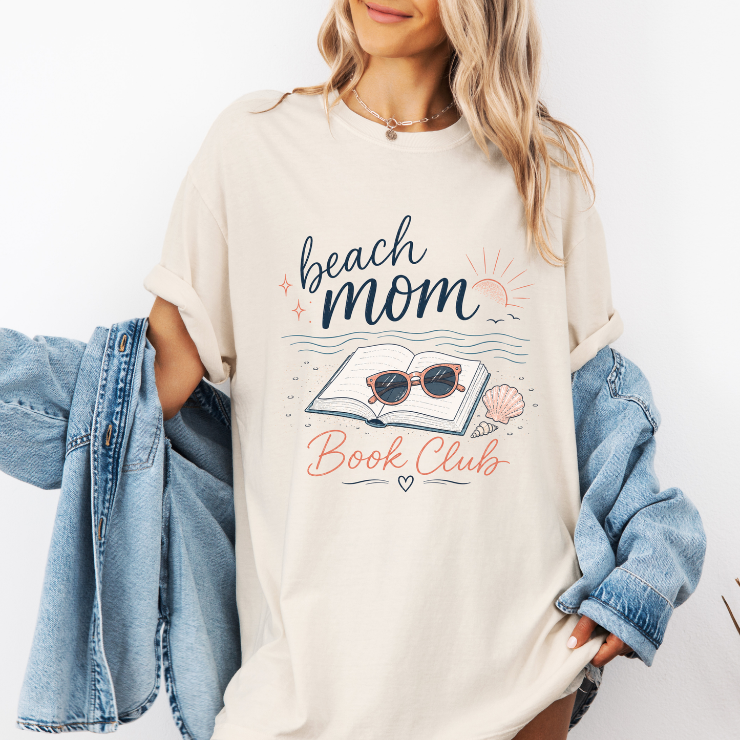 Beach Book Club Mom Shirt
