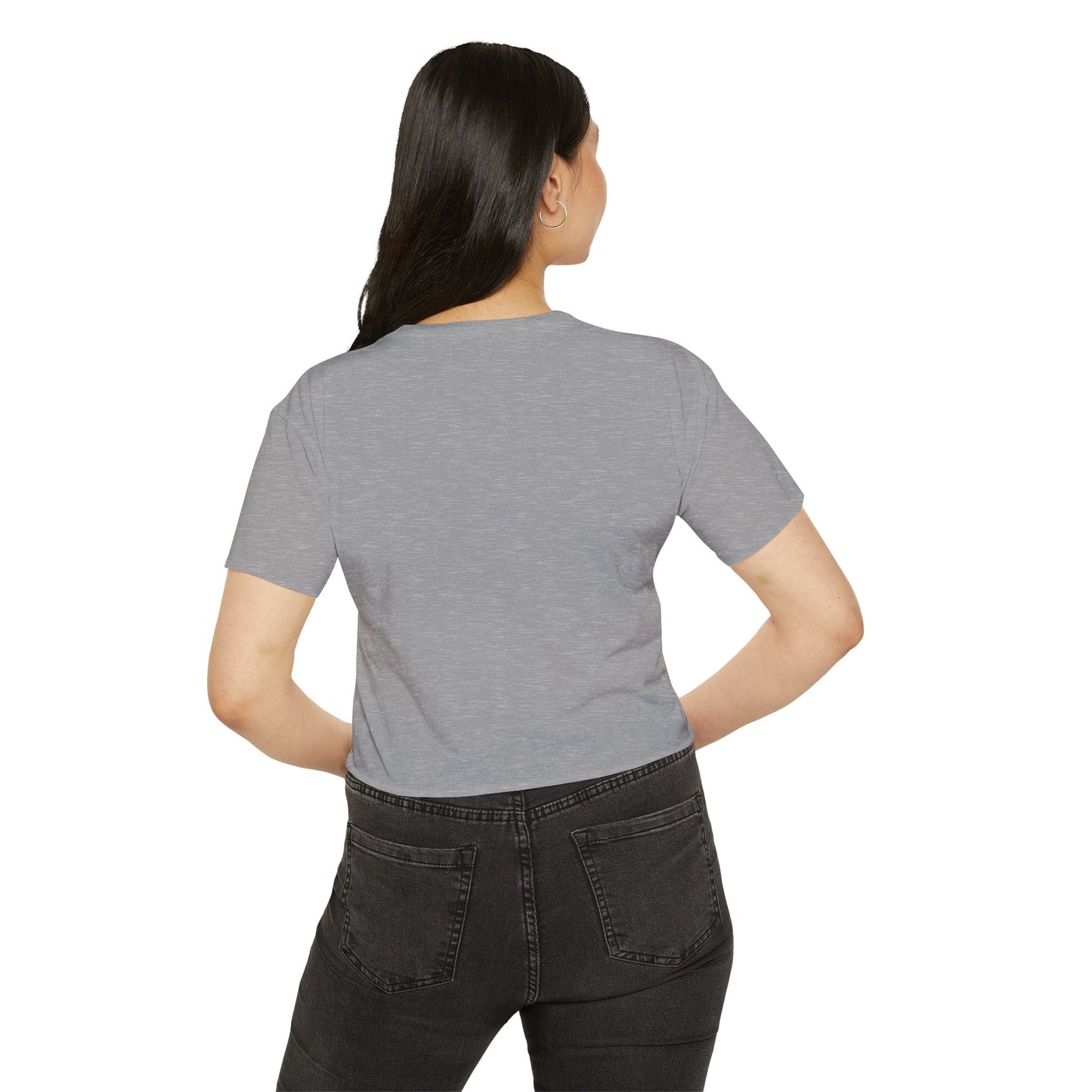 Gold Cropped Tee Women's