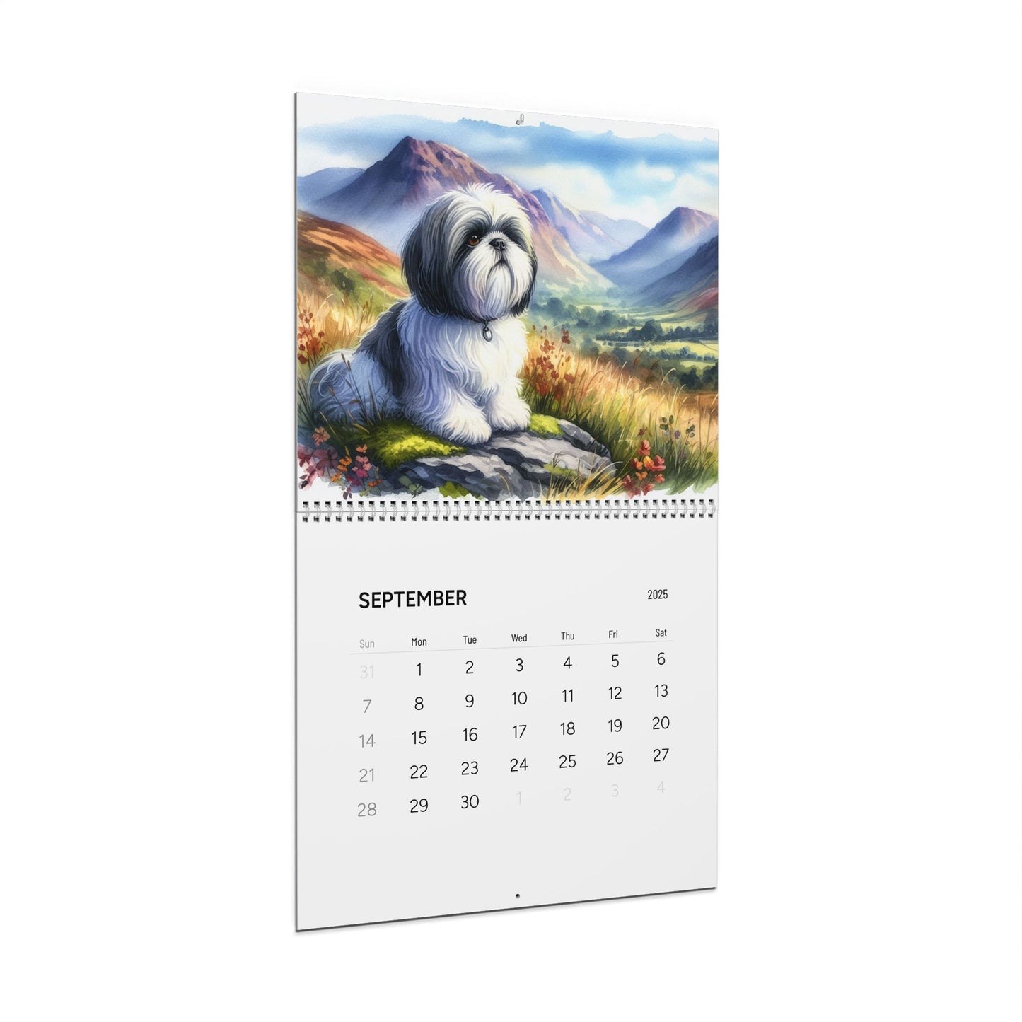Shih Tzu Calendar 2025