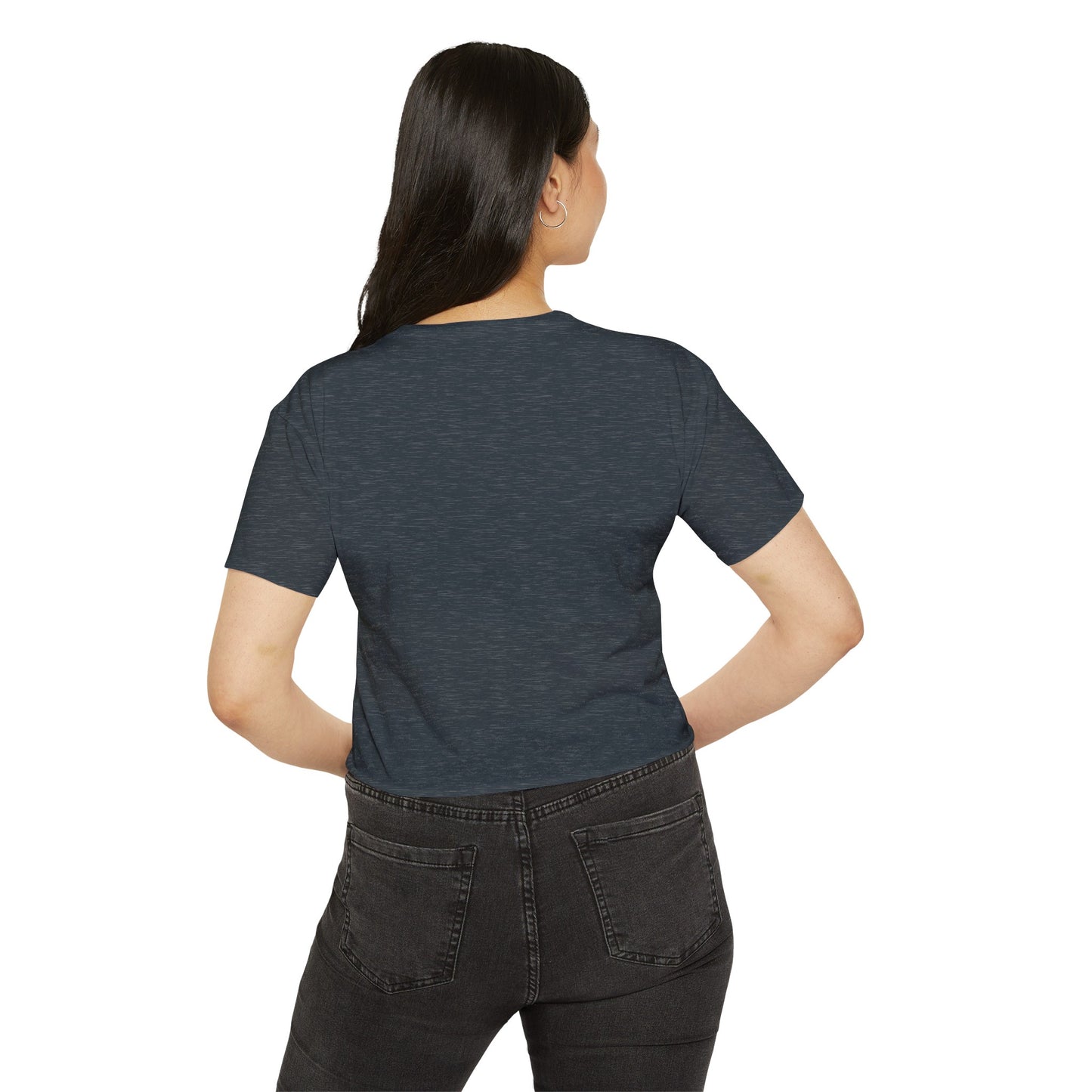 Gold Cropped Tee Women's