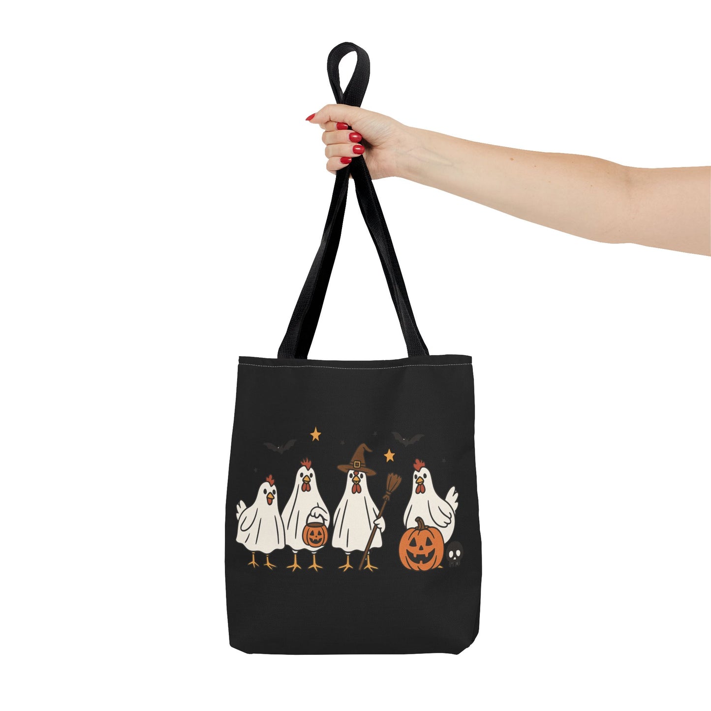 Chicken Halloween Tote Bag