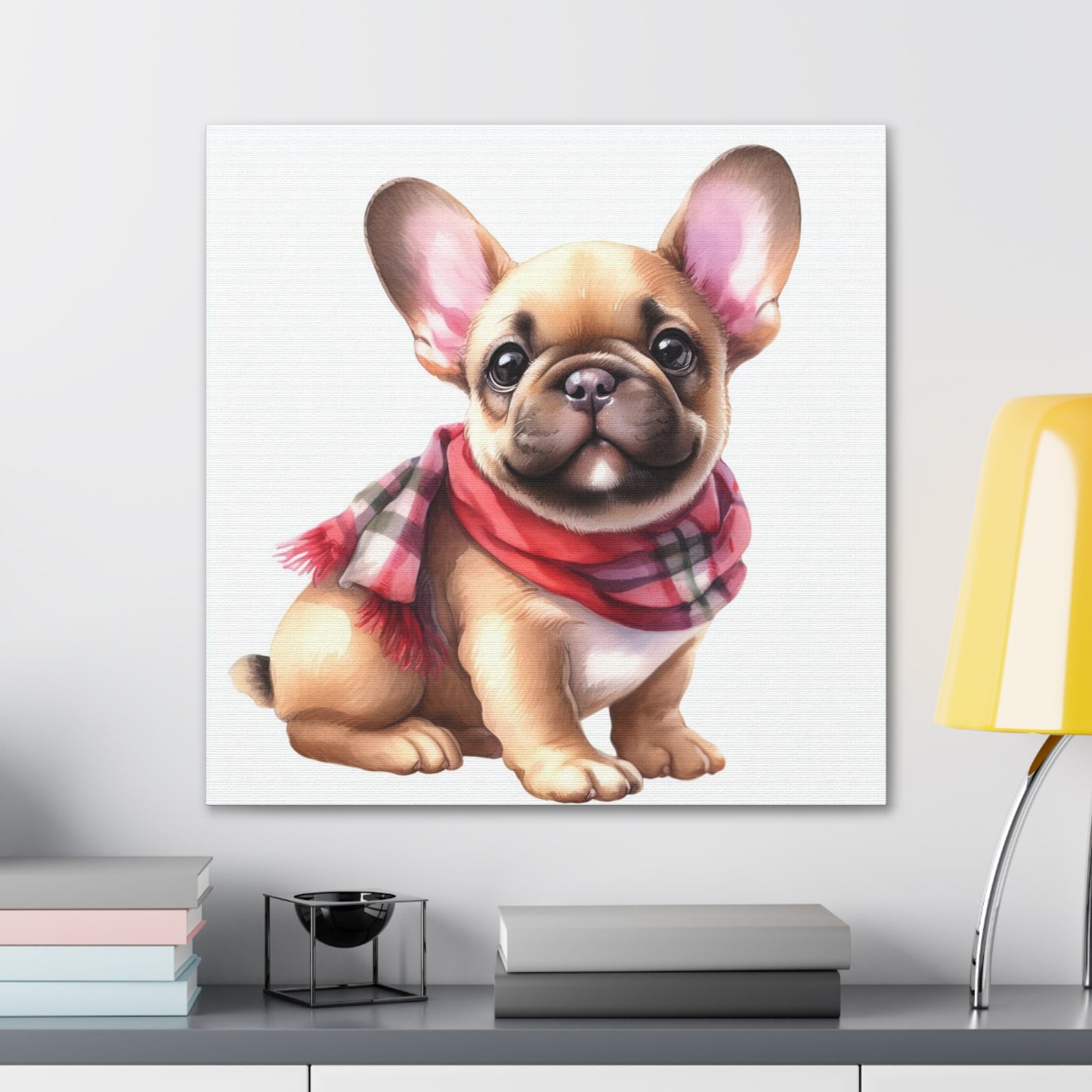 Frenchie painting