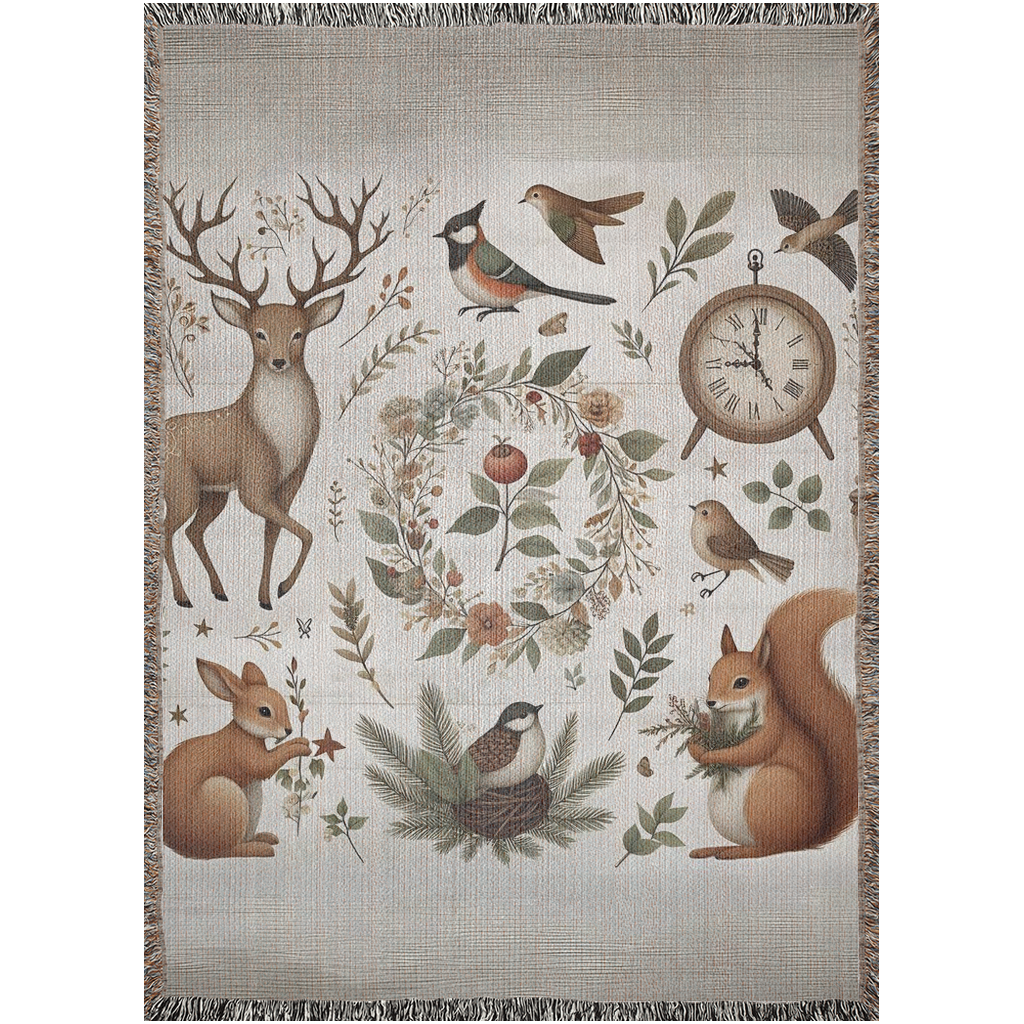 Cottagecore Woven Blanket