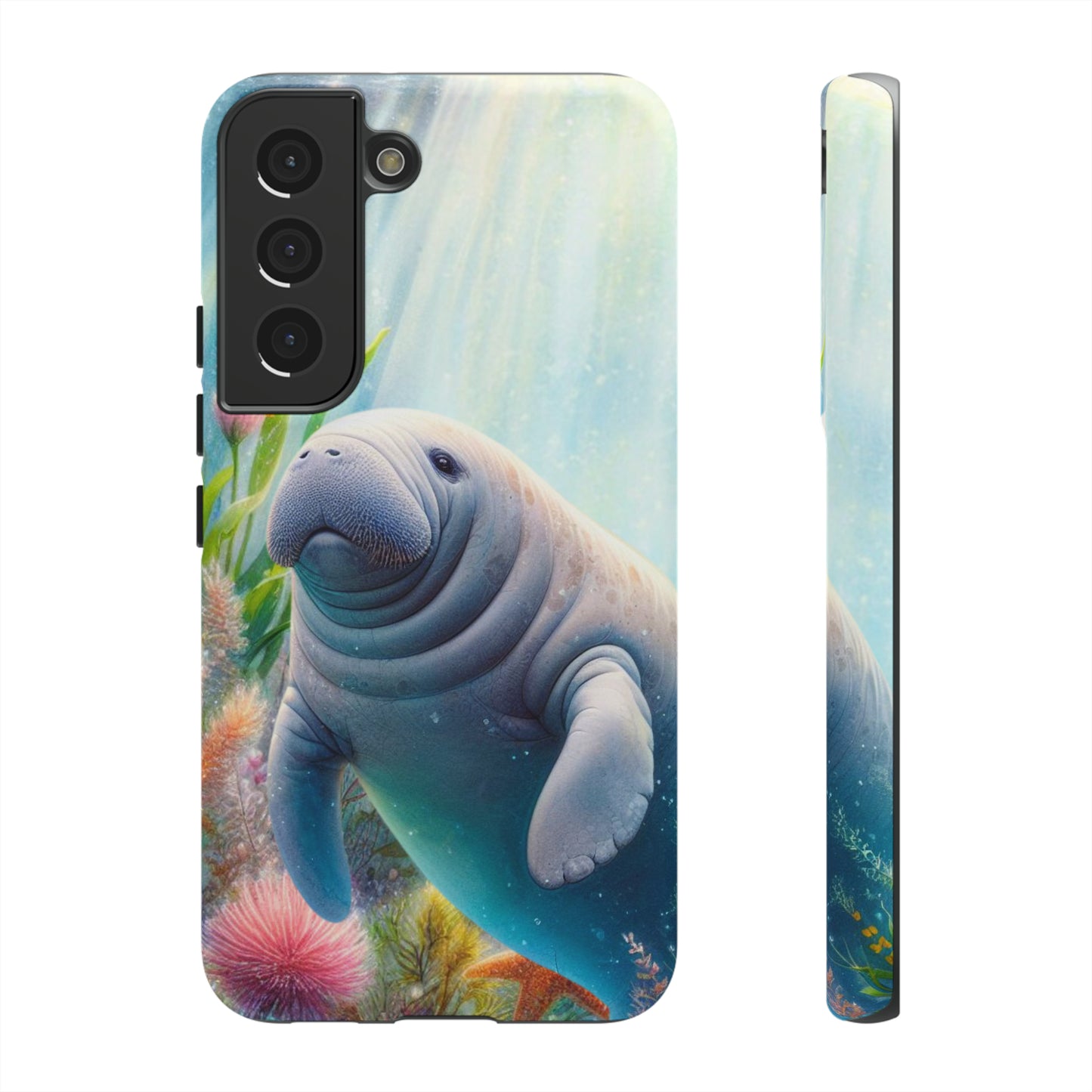 Manatee phone case protective
