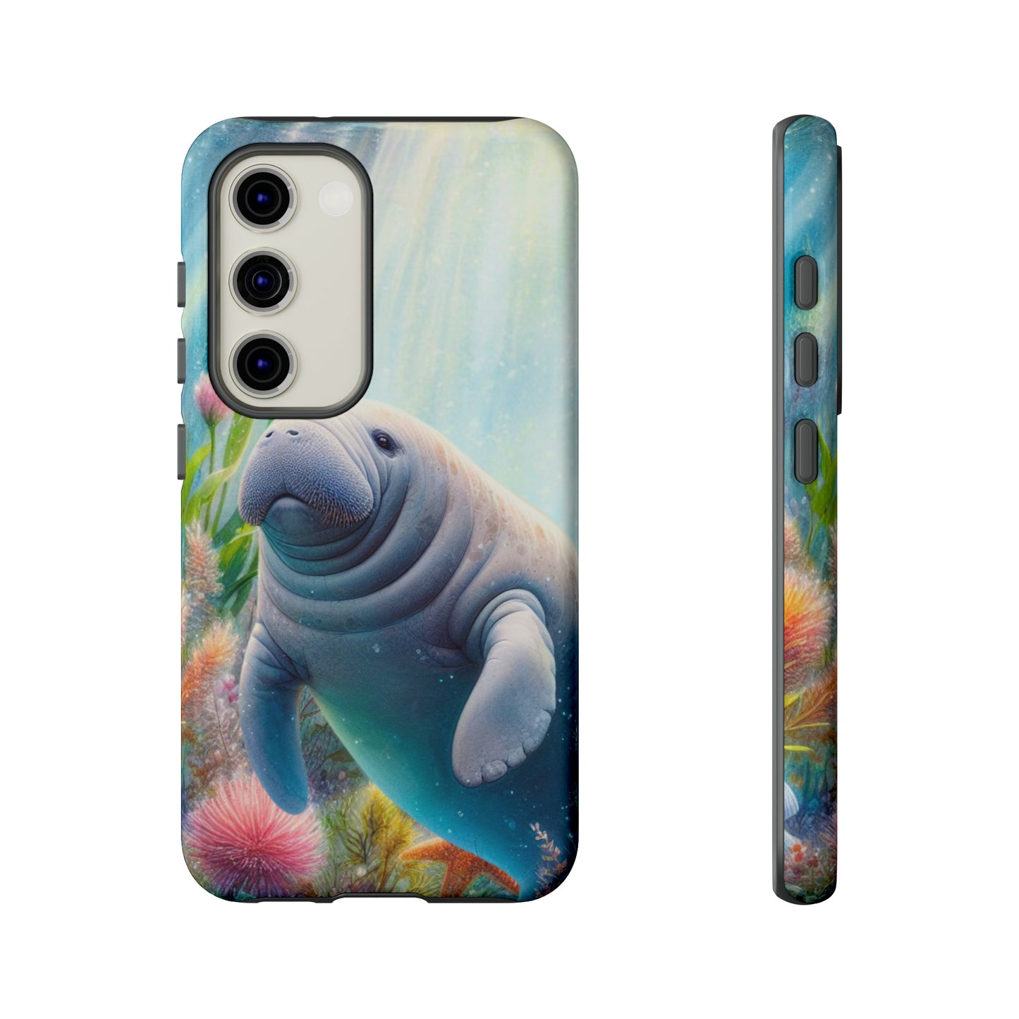 Manatee phone case protective