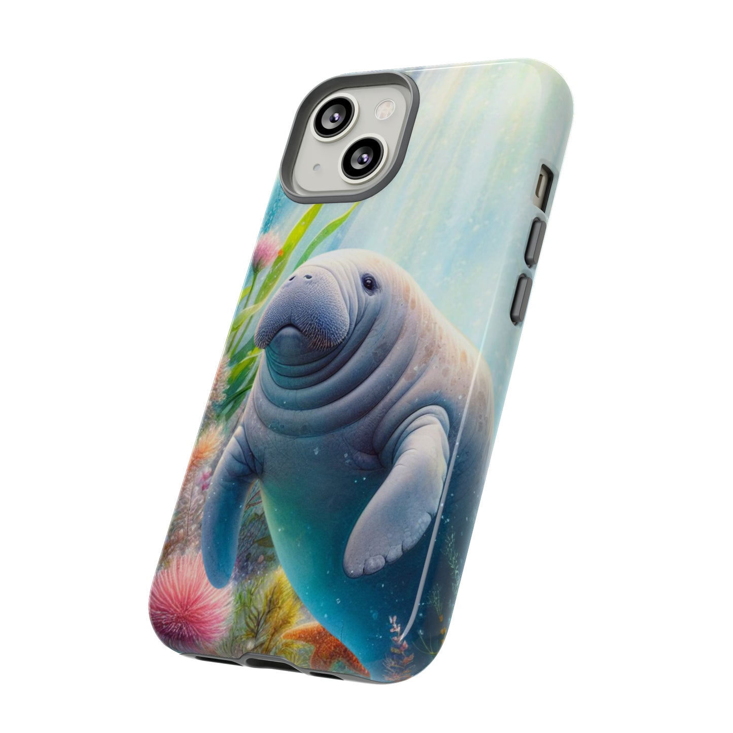 Manatee phone case protective