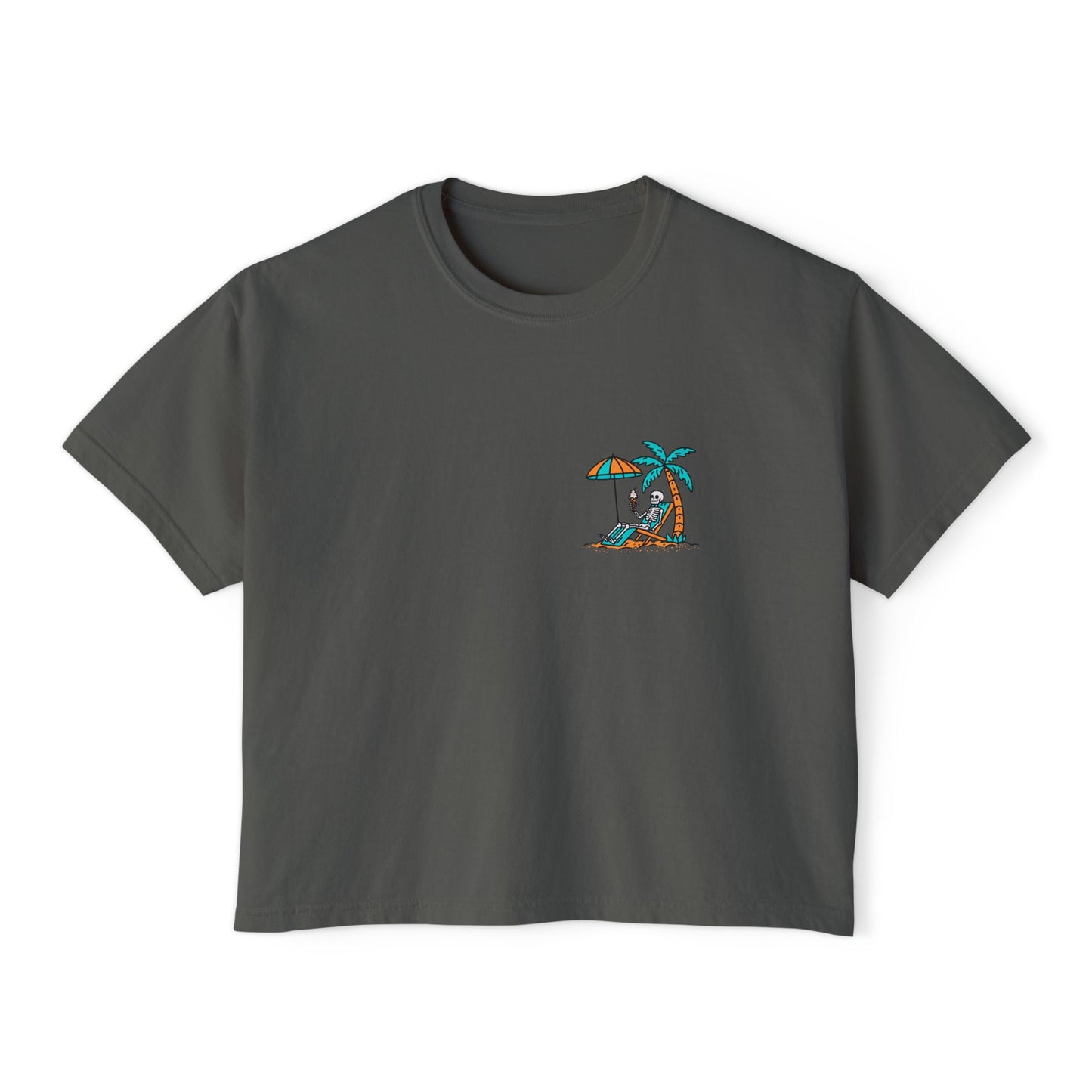 Summer Skeleton Women's Tee - Summerween Shirt