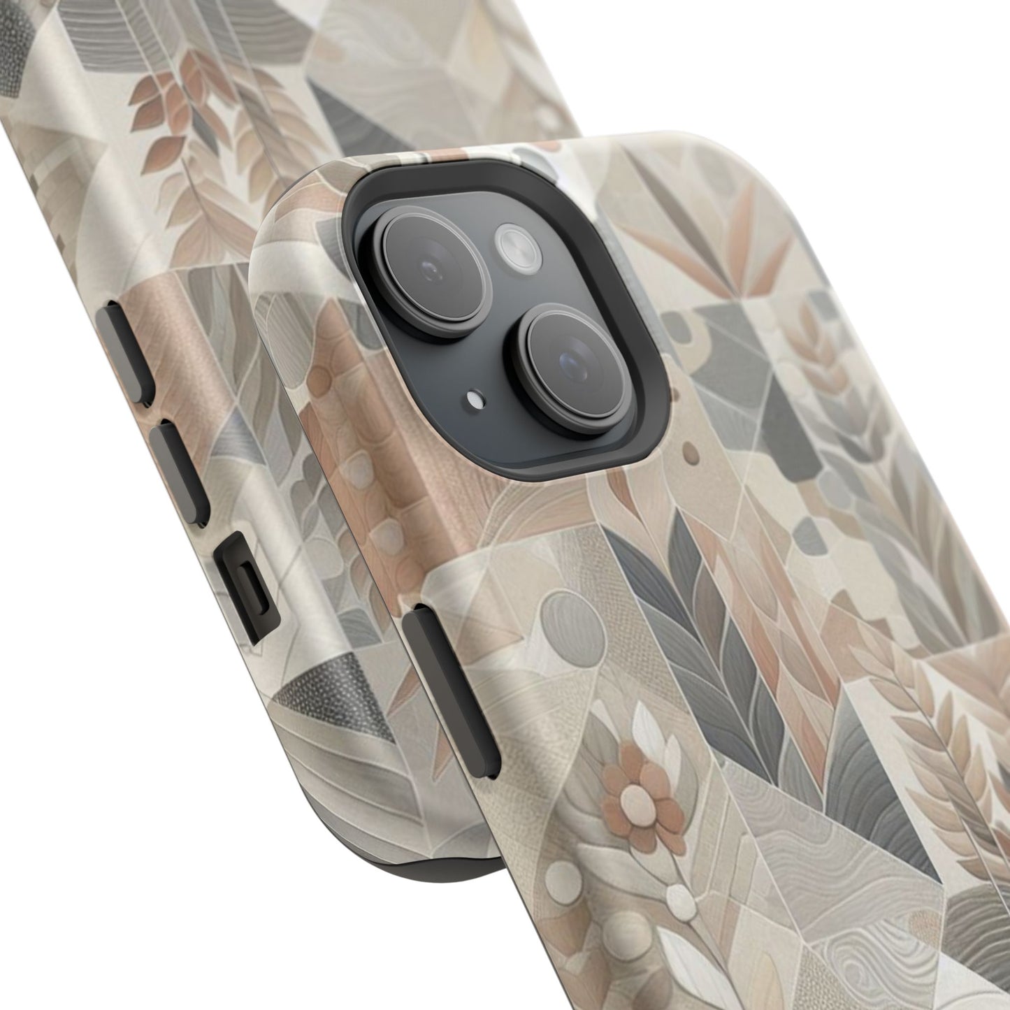 Boho Mosaic Phone Case Magnetic