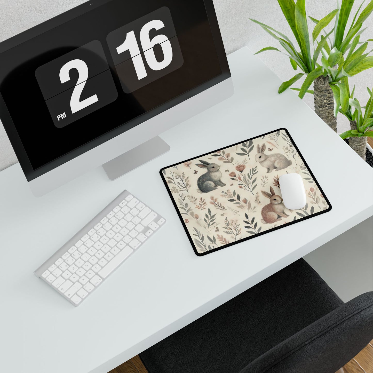 Cottagecore Deskmat Bunny Mousepad