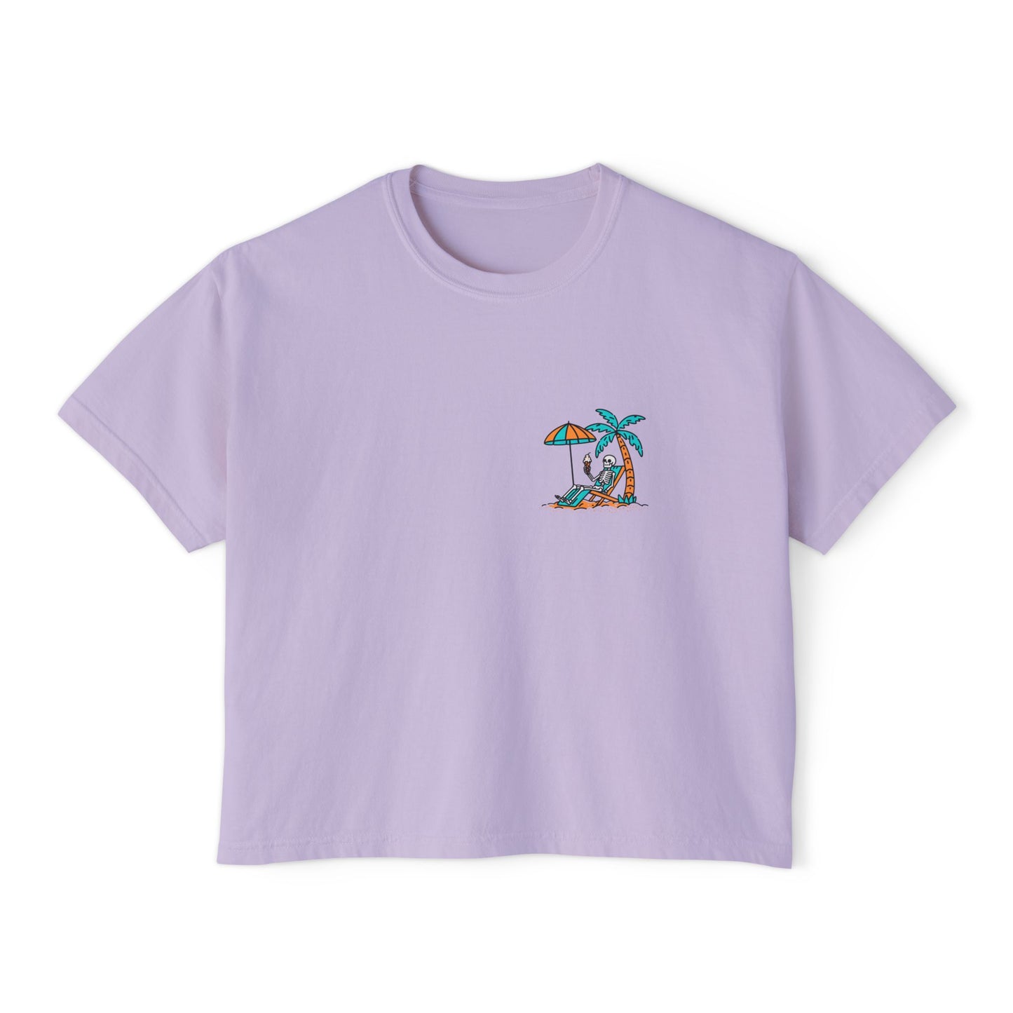 Summer Skeleton Women's Tee - Summerween Shirt