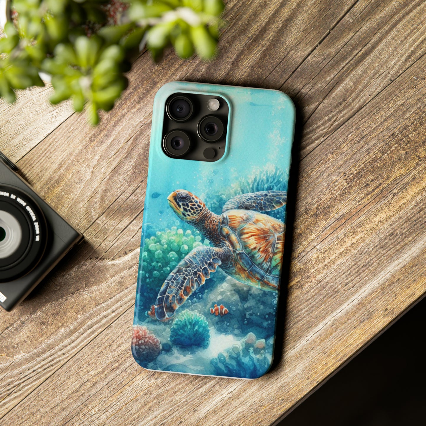 Turtle phone case