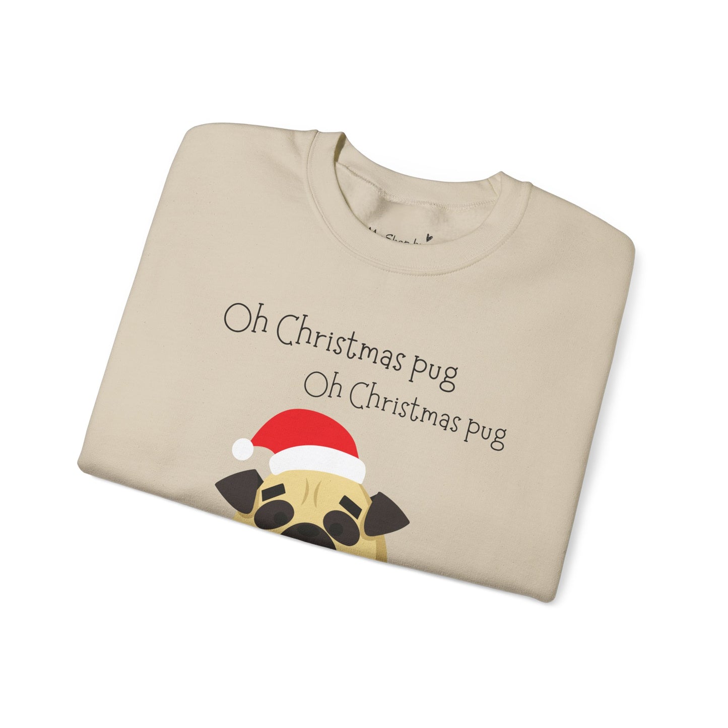 Christmas Pug Sweatshirt