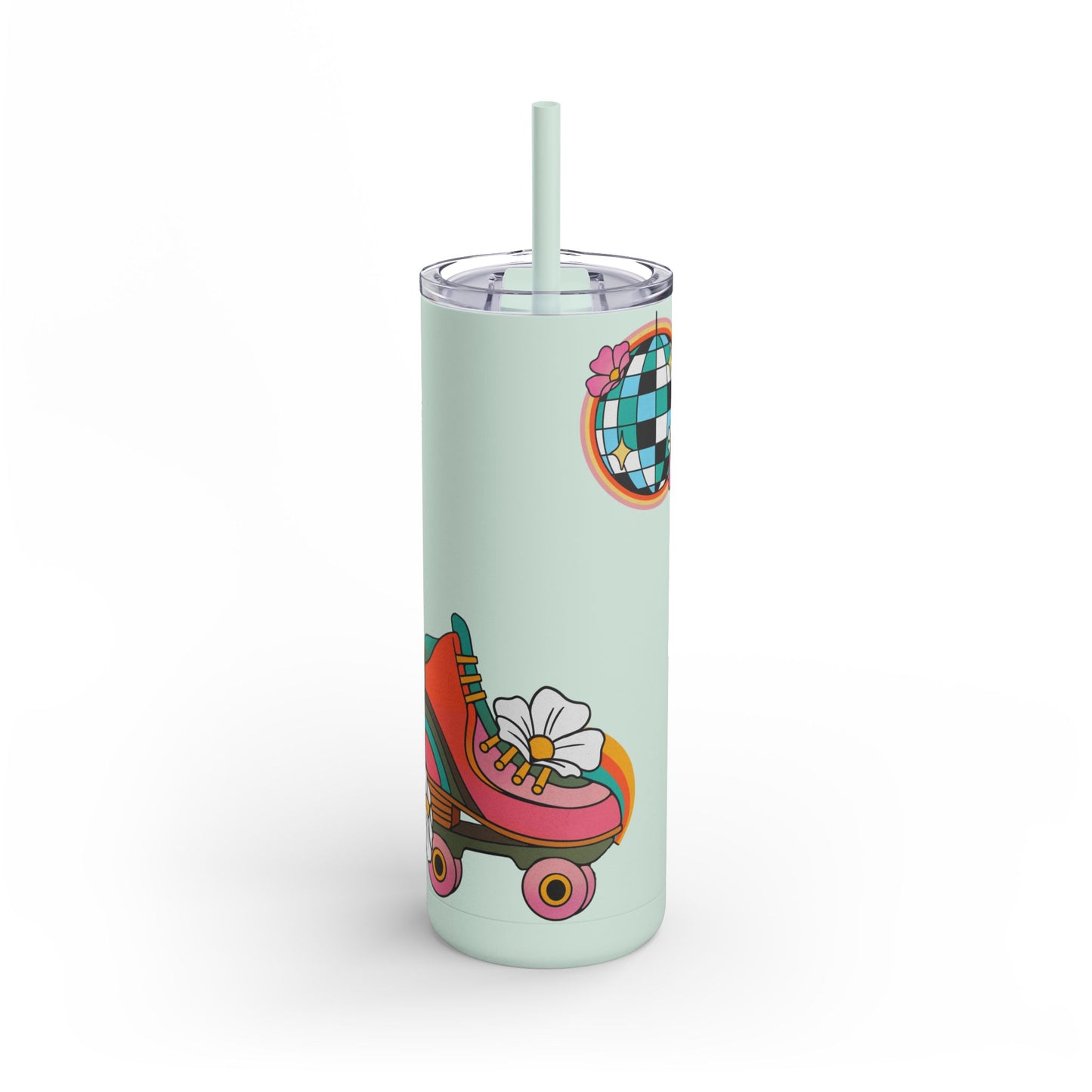 Disco Roller Skate Tumbler