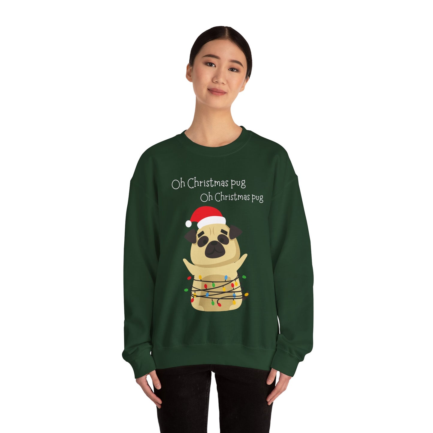 Christmas Pug Sweatshirt